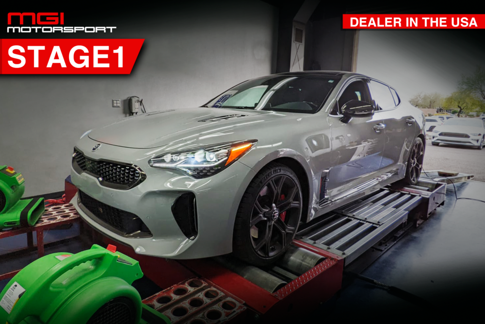 Featured image for “KIA Stinger 3.3L Stage 1 | 400 whp 436 ft.lbs”