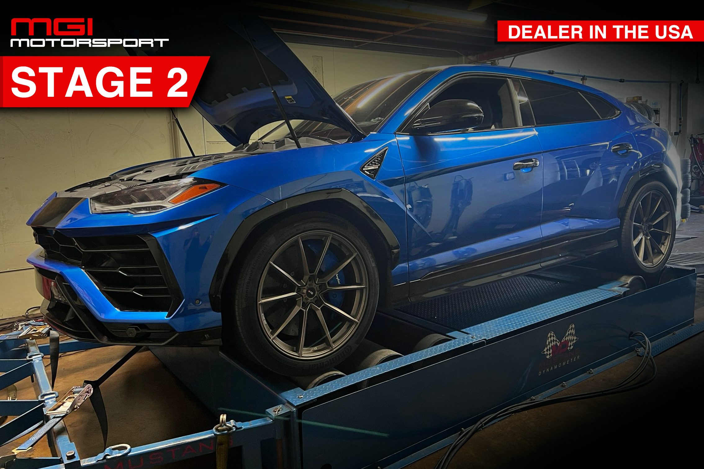 Featured image for “Lamborghini Urus 4.0 TFSI V8 Stage 2 | 641 whp 646 ft.lbs”
