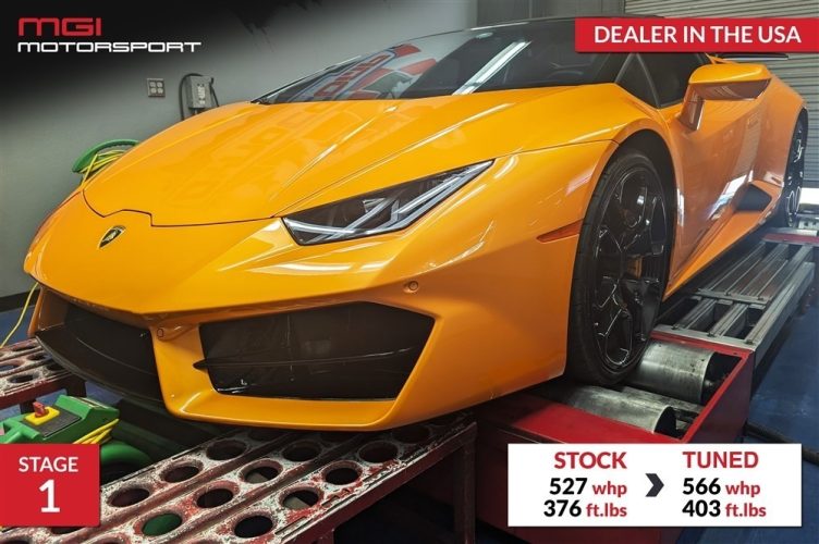 Featured image for “Lamborghini Huracan 5.2L V10 Stage 1 | 566 whp 403 ft.lbs”